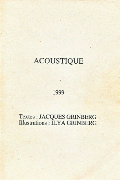 receuil jacques grinberg